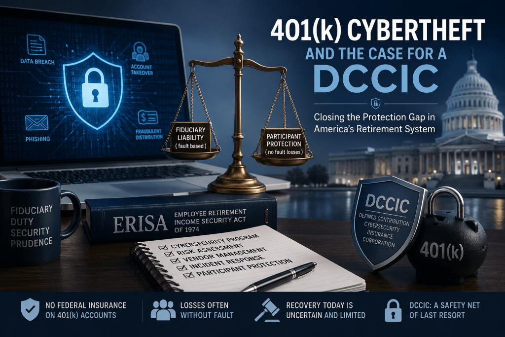401(k) cybertheft, ERISA, erisa fidelity bond, erisa bonds, fiduciary liability coverage, fiduciary liability insurance, Surety One, C. Constantin Poindexter