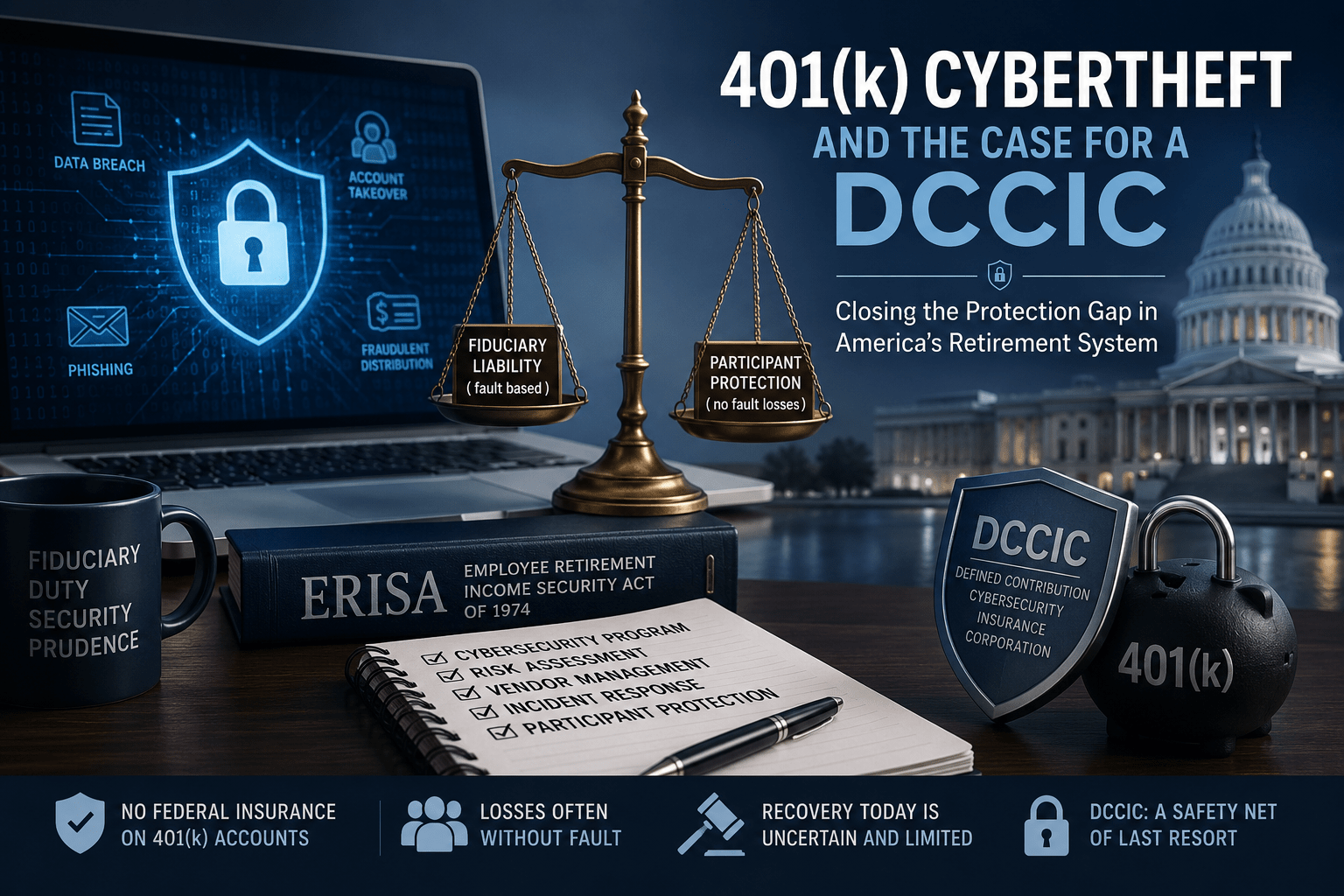 401(k) cybertheft, ERISA, erisa fidelity bond, erisa bonds, fiduciary liability coverage, fiduciary liability insurance, Surety One, C. Constantin Poindexter
